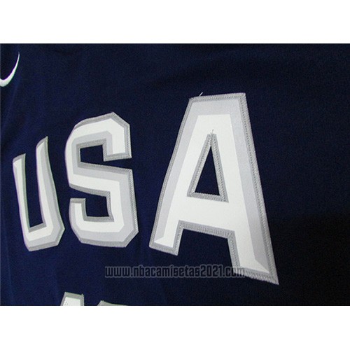 Camiseta USA 2016 Paul George #13 Azul